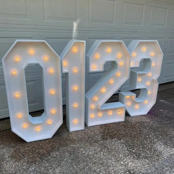 Marquee LED Numbers available for hire across Nairobi and Kiambu - photo 3